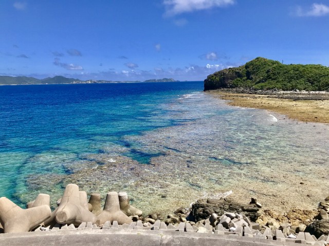 座間味島から眺める海の絶景