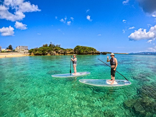 Clear sap: Exhilarating feeling of drifting freely on the surface of the water, sure to be a hit on social networking sites!