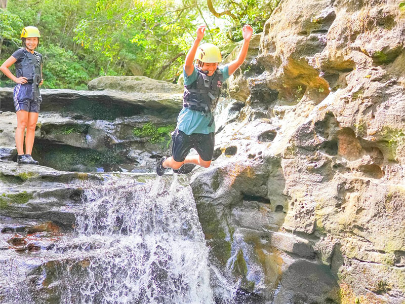 Dive into a waterfall! Thrilling Canyoning Experience