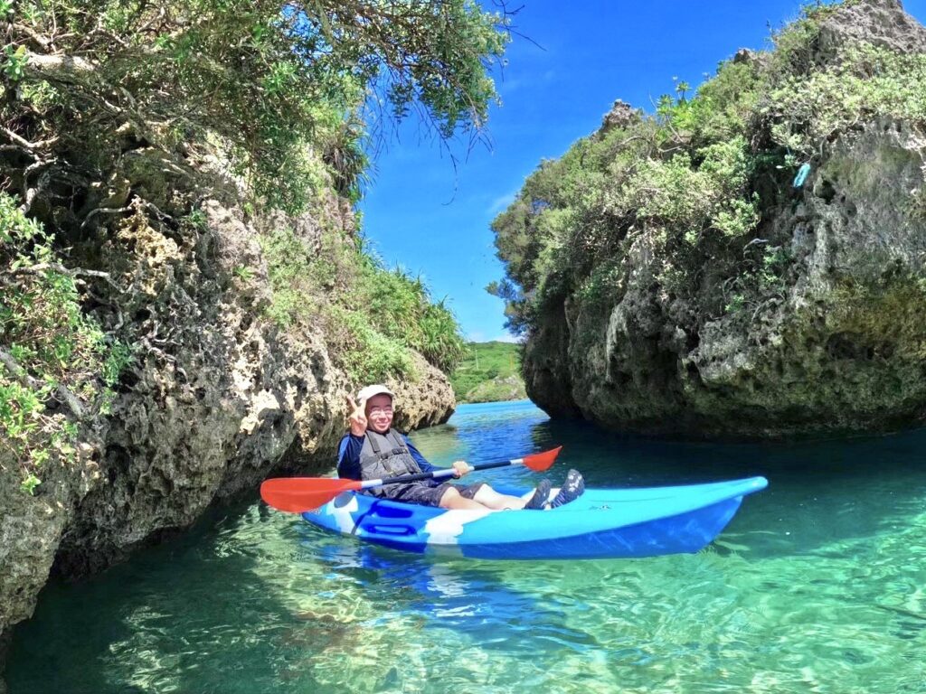 The waters of Miyakojima are crystal clear, and you can enjoy just looking at them