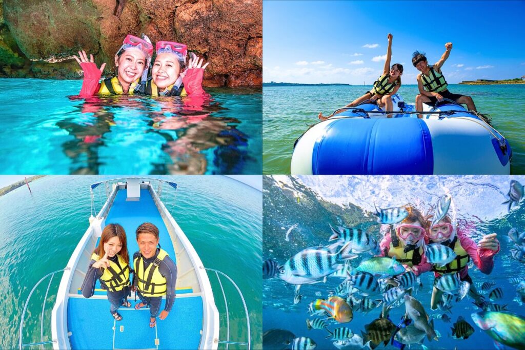 Women, children, and those who are not confident in their physical strength can easily enjoy the charms of the sea.