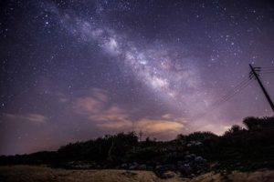 宮古島の満天の星空