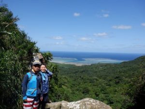 西表島最高峰の古見岳頂上からの絶景