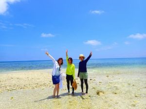 西表島の11月のバラス島周辺の海