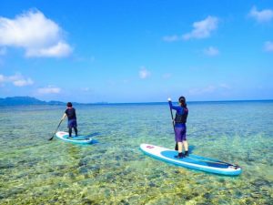 石垣島の川平湾でSUPクルージング