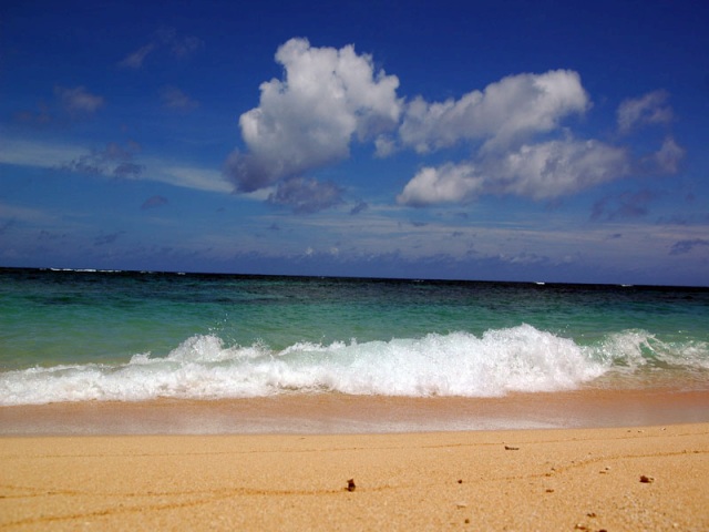 西表島の秘境地にある耳切の浜