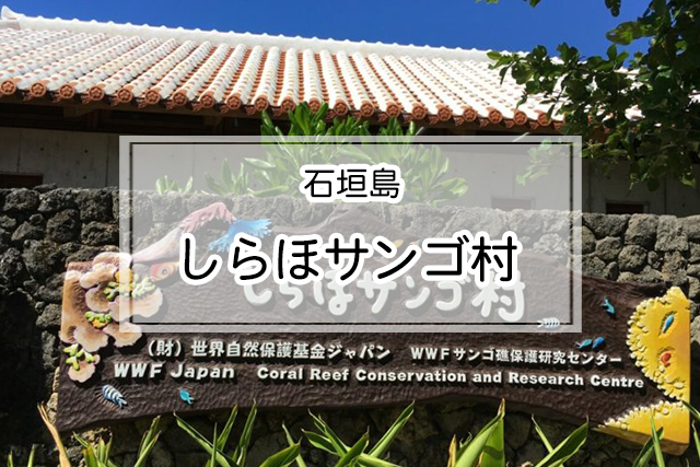 石垣島のしらほサンゴ村