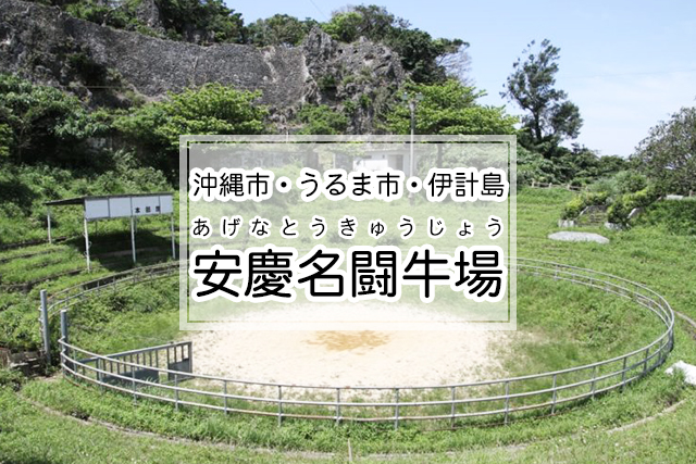 沖縄市・うるま市・伊計島エリアの安慶名闘牛場