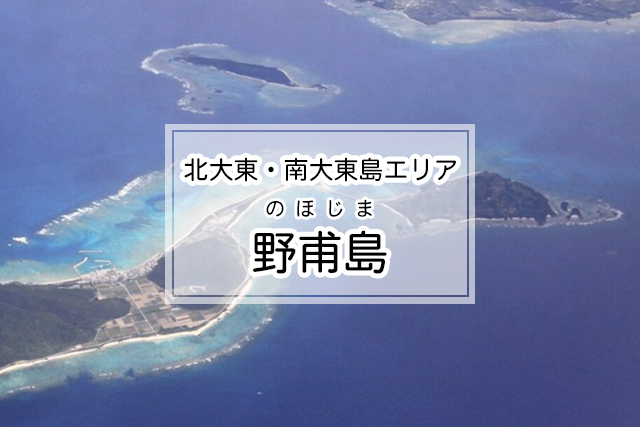 北大東・南大東島エリアの野甫島