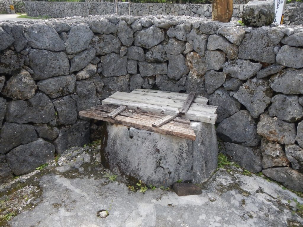 黒島の神山家住宅にある井戸