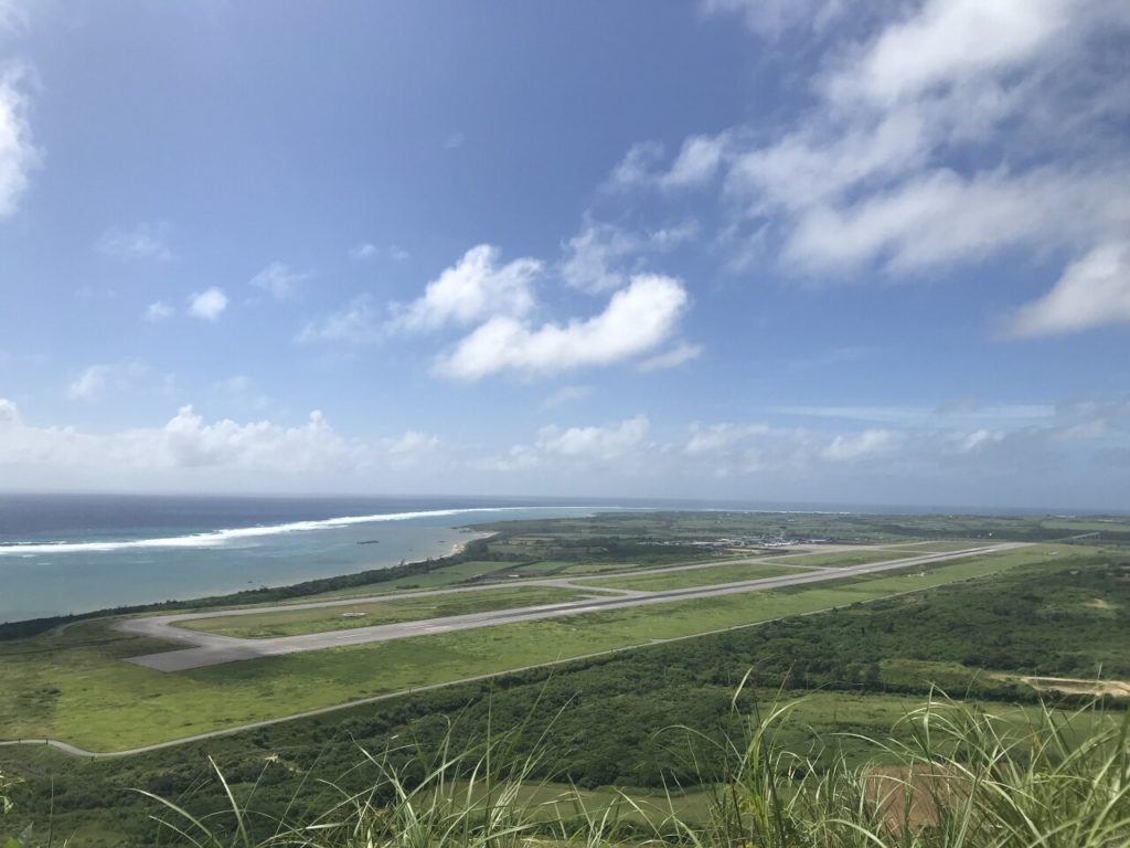 上空から見えるカラ岳