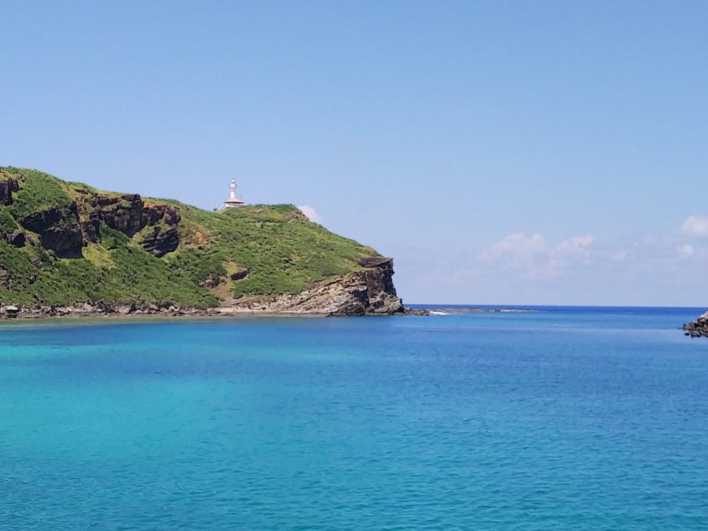 凪の時期の与那国島のナーマ浜