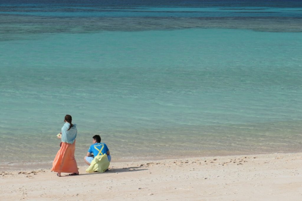 波照間島のニシ浜ビーチ