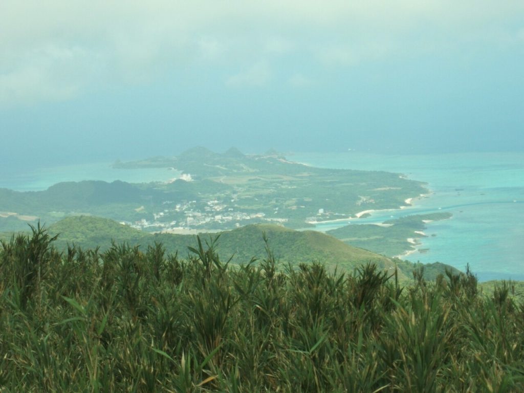 石垣島の於茂登岳から眺める絶景