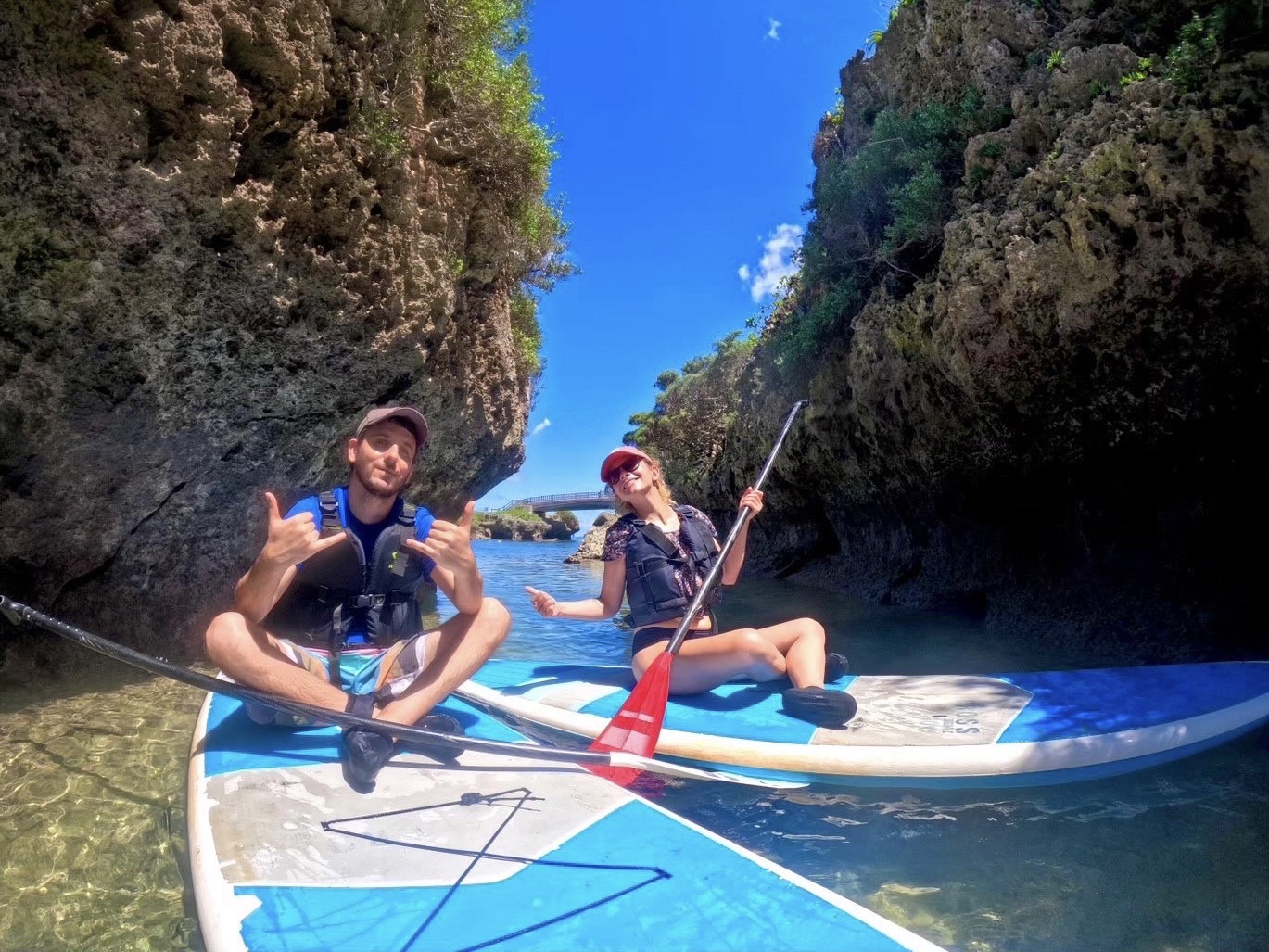 【宮古島】SUP＆ウミガメシュノーケリング