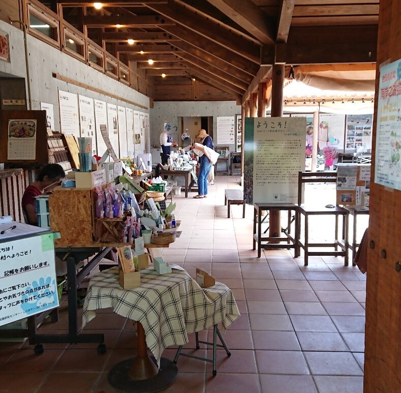 石垣島しらほサンゴ村の売店