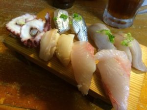 宮古島の磯じまんで食べられる寿司