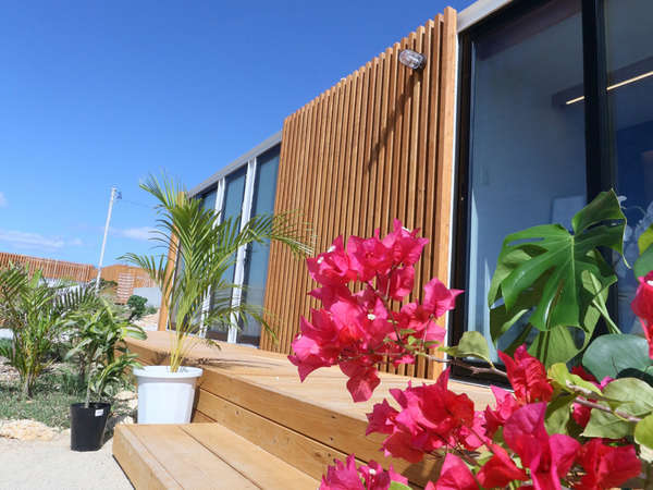 宮古島のresort cottageの外観