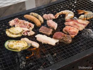 宮古島で食べられる海の家のBBQ