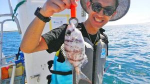 珍しいお魚がたくさん釣れる小浜島フィッシング