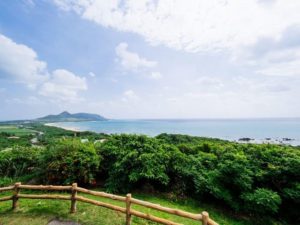 石垣島の海を一望できる玉取崎展望台