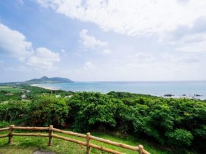 石垣島の海を一望できる玉取崎展望台