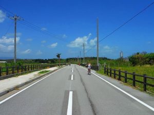 黒島を自転車で散策