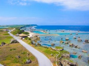 宮古島の海岸線