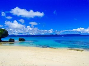 パナリ島にある北の浜