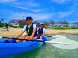 宮古島でシーカヤックを体験