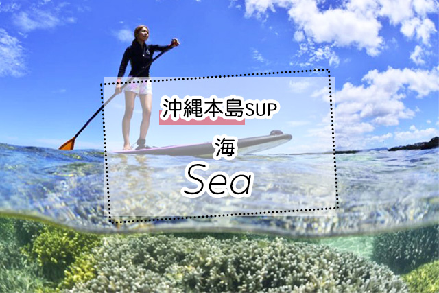 沖縄の海でのSUPツアー一覧