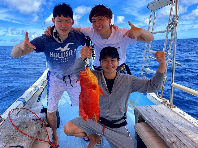 男子旅でフィッシング体験