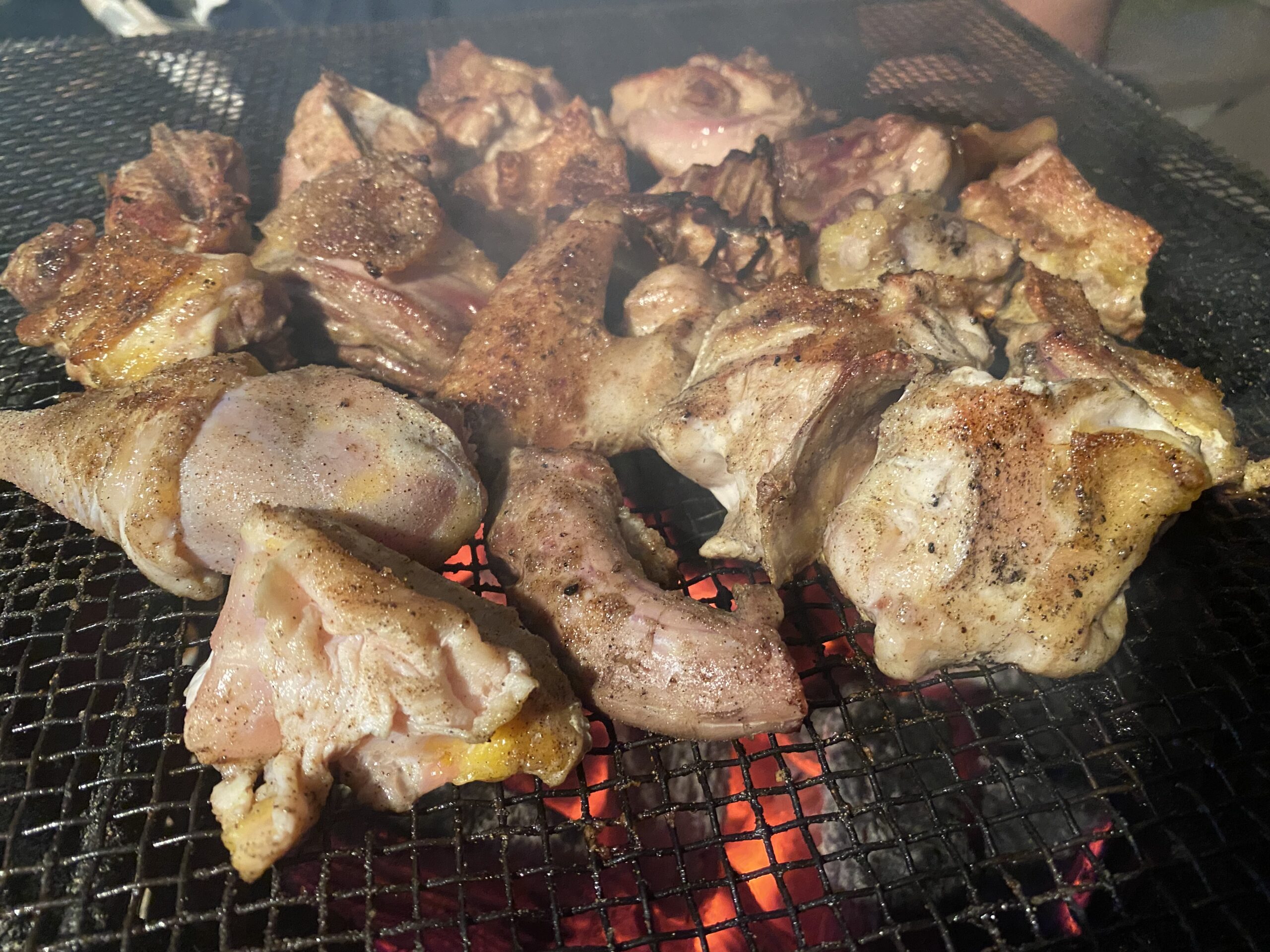 南国リゾート沖縄でボリュームたっぷりのBBQディナー