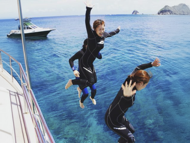 思い出を形にする：水中写真プレゼント