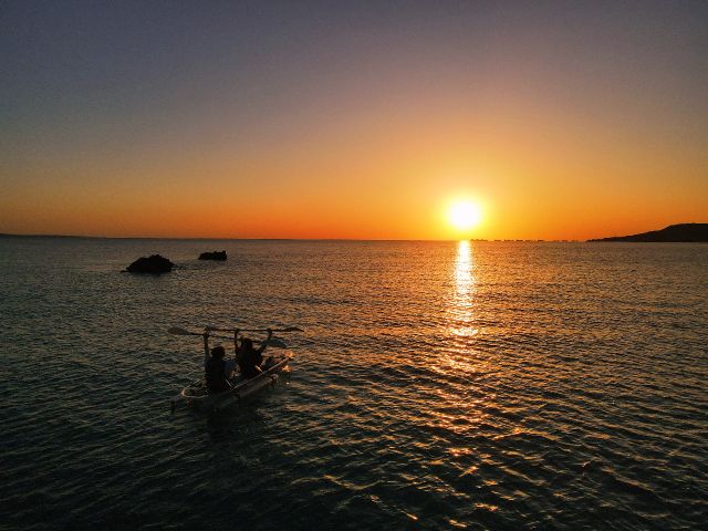 夕日×ドローン撮影で特別な瞬間を永遠に
